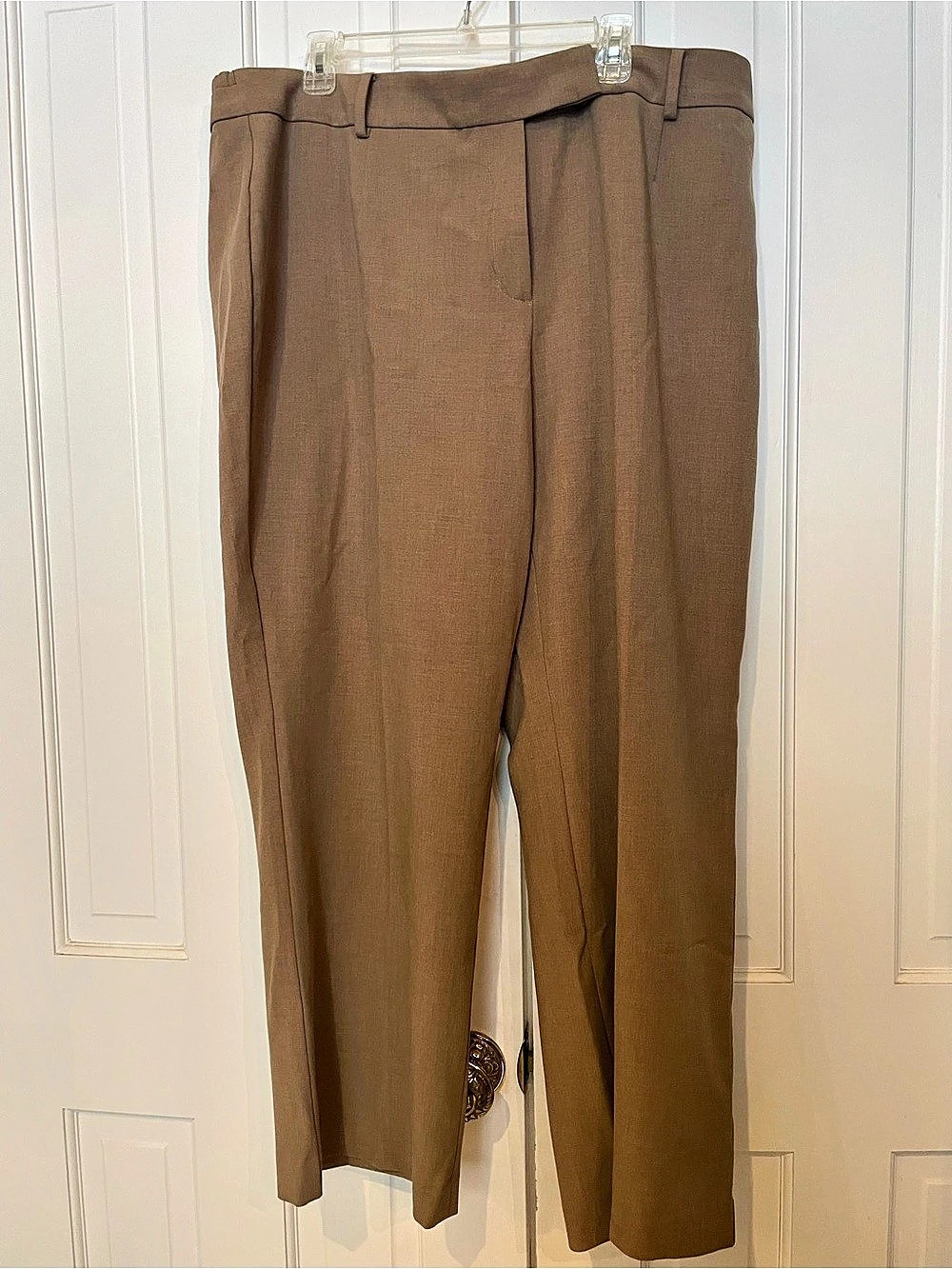 Talbots Curvy trousers in Brown Size 22WP